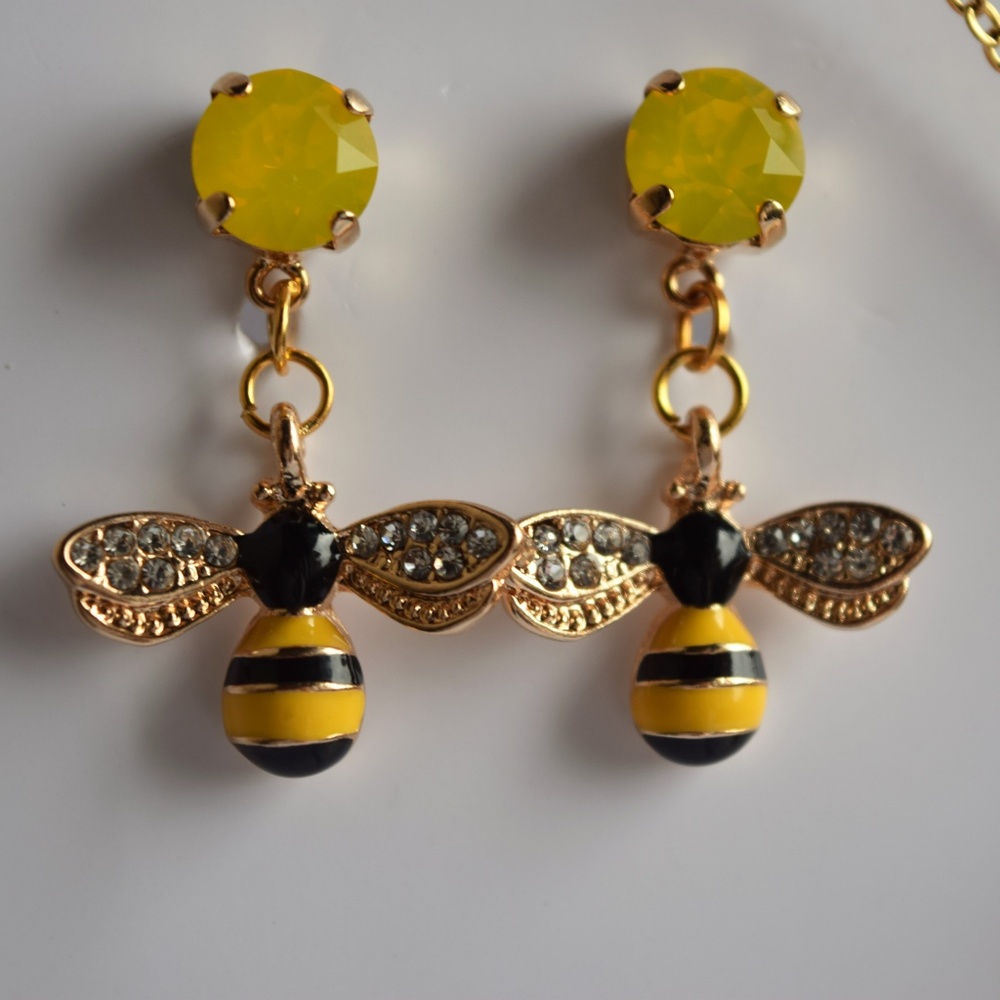 Bees Jewelry Set, Spring Accessories - Picture 8 of 8